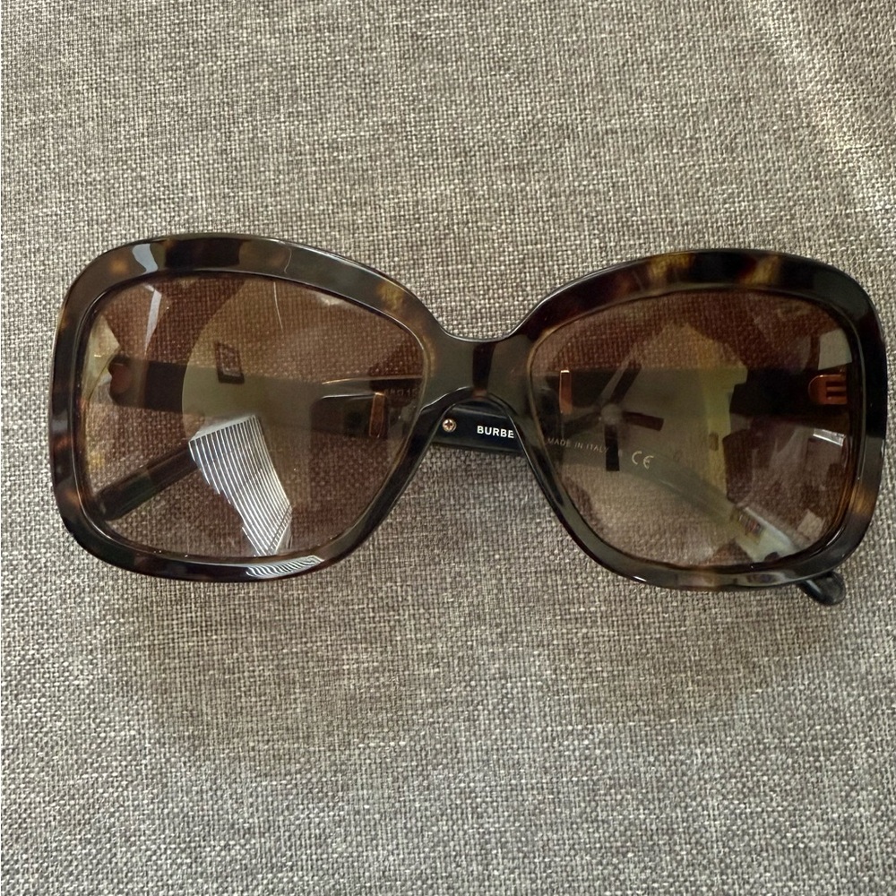 Burberry Brown Tortoise Women's Sunglasses
